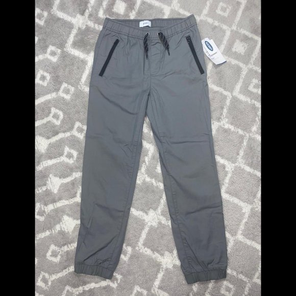 Old Navy Other - Old Navy ZipPocket Gray Jogger Tech Pants for Boys